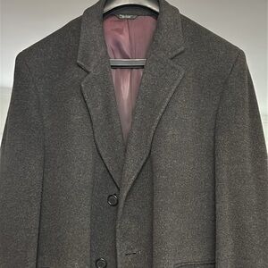 Lubin’s Westchester Cashmere Dark Gray Men’s coat